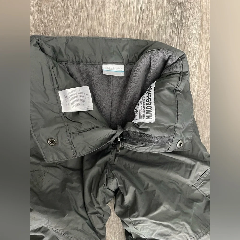 Columbia Kids Charcoal Snow Pants